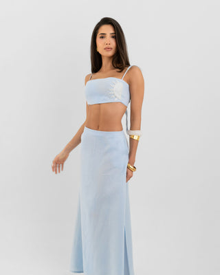 Saskia Baby Blue Top