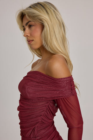 Bruna Vinotinto Blusa