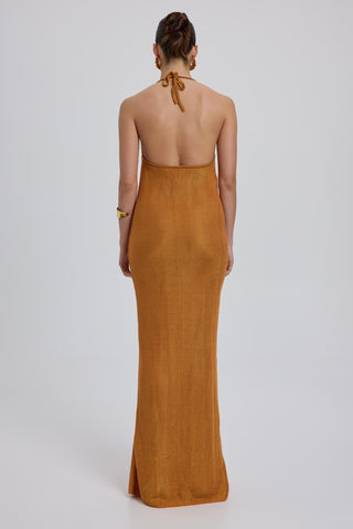 Celi Mostaza Vestido