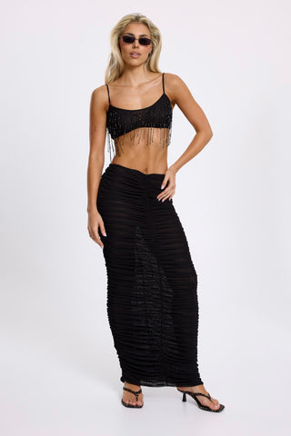 Noir Negro Top