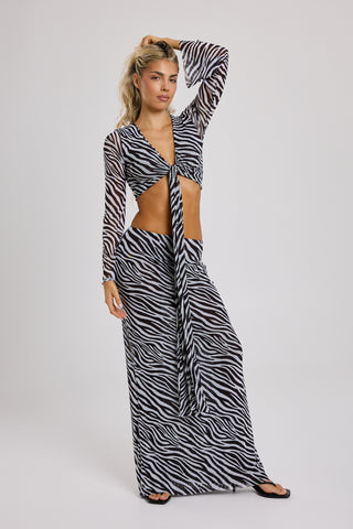 Aria Cebra Blusa