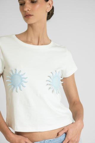 Salua blue T-shirt